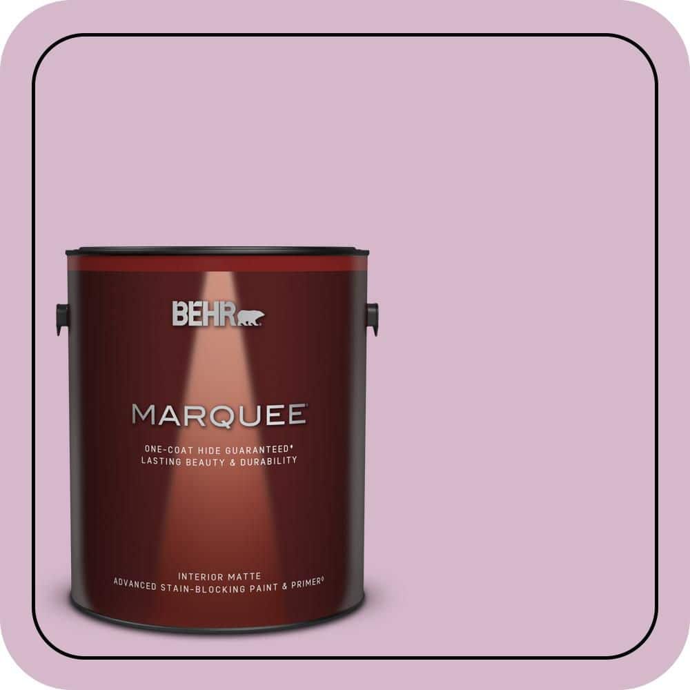 BEHR MARQUEE 1 gal. #680D-4 Velvet Slipper Matte Interior Paint & Primer