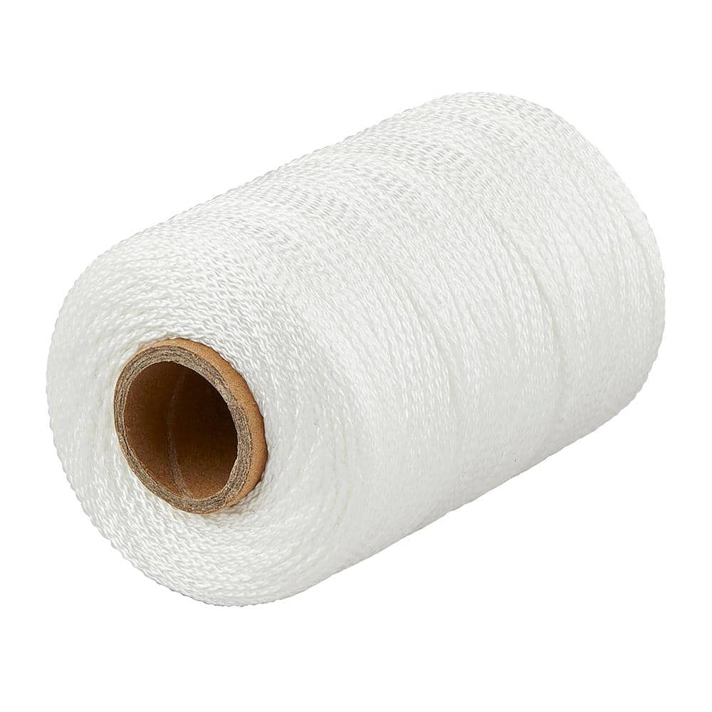 Everbilt 1/16 in x 250ft. White Poly Twisted Mason Line Refill