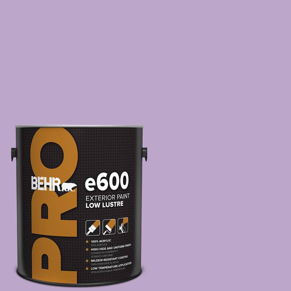 BEHR PRO 1 gal. #M570-4 Cyber Grape Low Luster Exterior Paint
