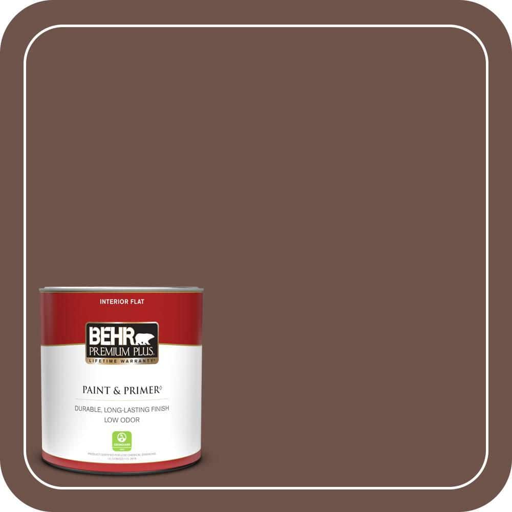 BEHR PREMIUM PLUS #N150-6 Coffee Beans Enamel Low Odor & Primer (1)