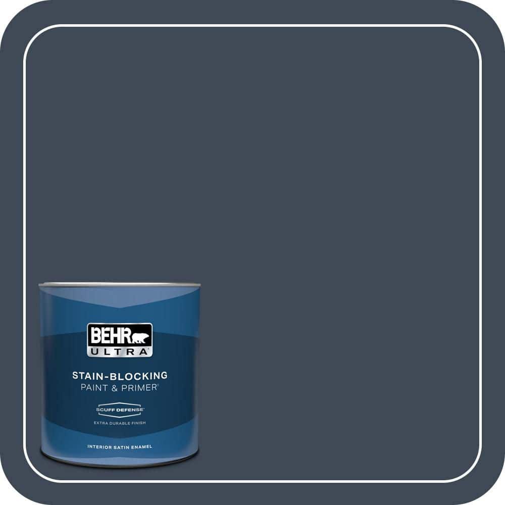 BEHR PREMIUM PLUS #PPU14-20 Starless Night Enamel Low Odor & Primer (1)