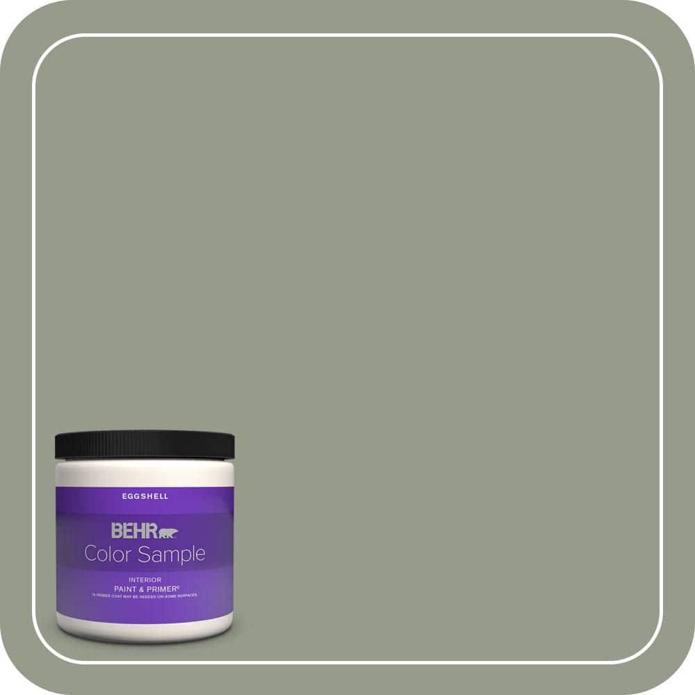 BEHR PREMIUM PLUS #PMD-56 Laurel Leaf Enamel & Primer Color Sample (1)
