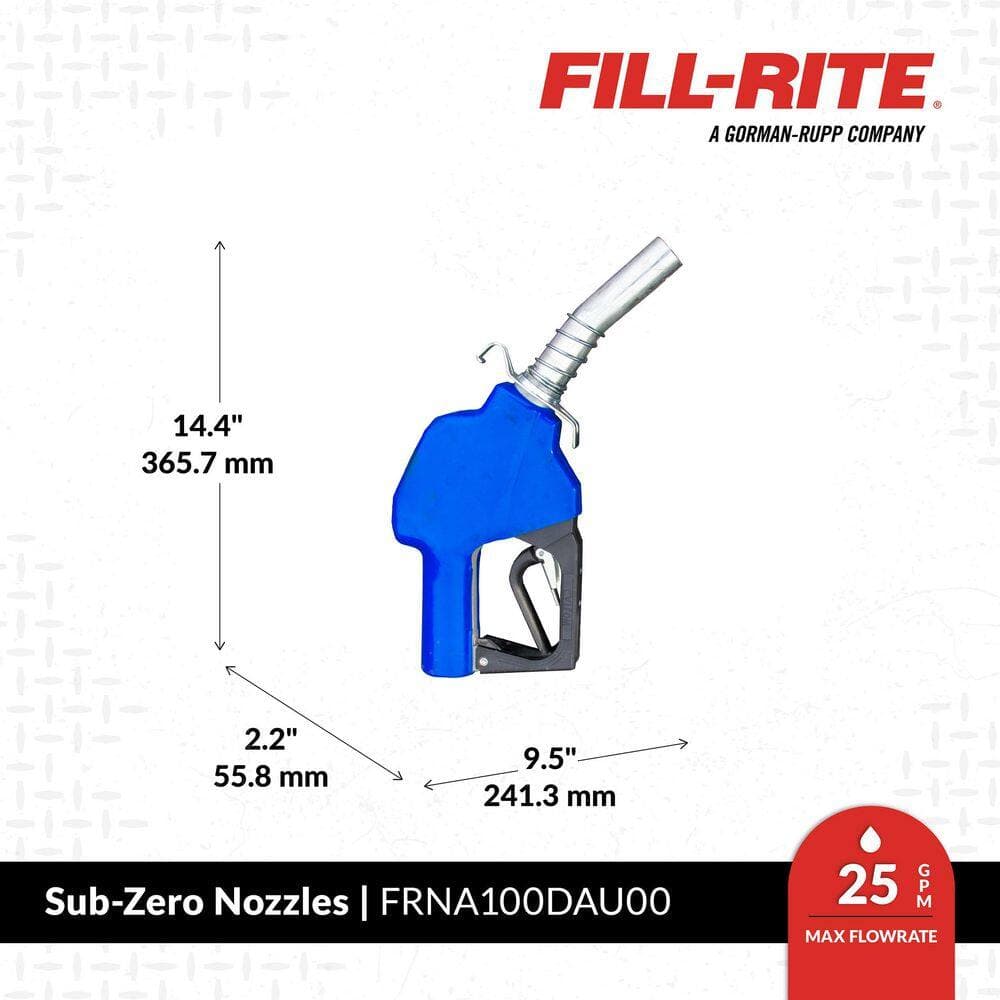 FILL-RITE 1 in. Arctic Rated Automatic Nozzle (2)