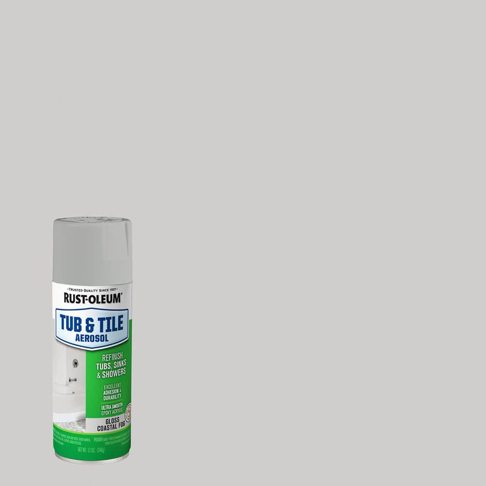 Rust-Oleum Specialty 12 oz. Gloss Coastal Fog Tub and Tile Refinishing Spray Paint (Case of 6)