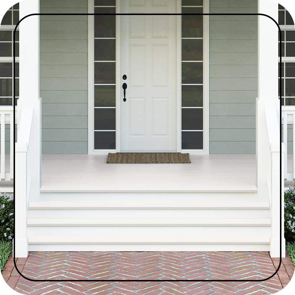 BEHR PREMIUM Textured Low-Lustre Enamel Interior/Exterior Anti-Slip Porch and Patio Floor Paint (2)