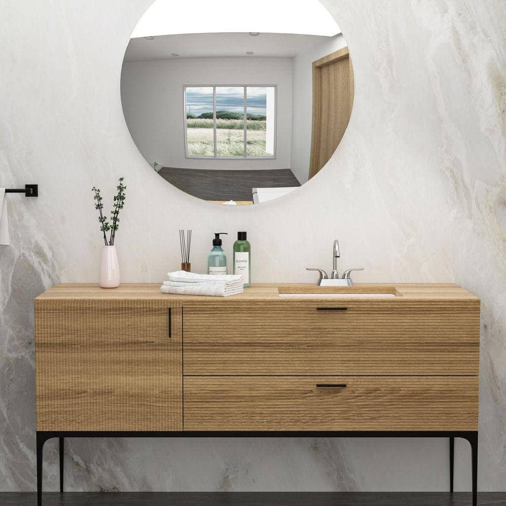 YSQCAR 19.7 in. Undermount Rectangular Bathroom Sink in White Ceramic with Overflow (3)