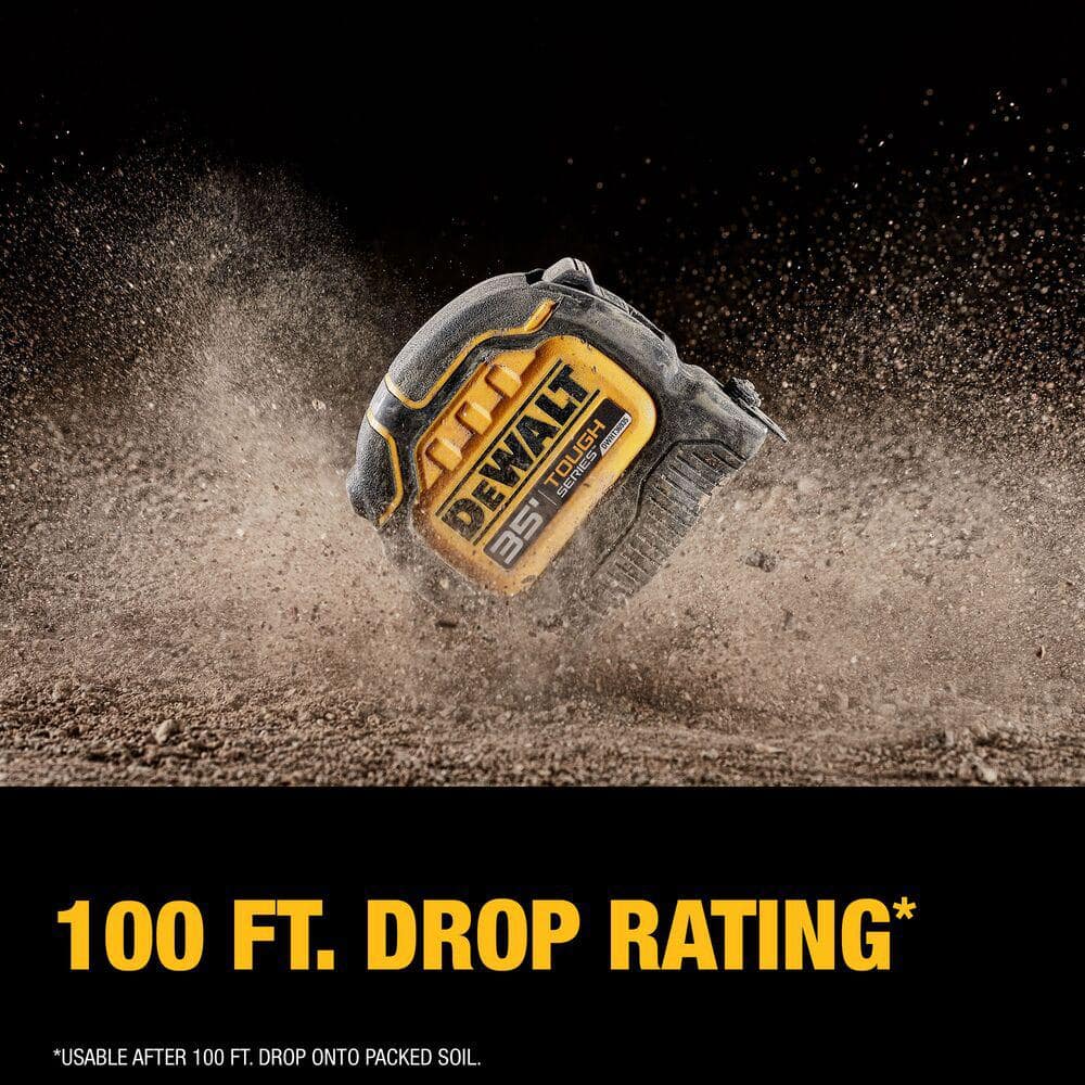 DEWALT Tough Tape 35 ft. x 1-1/4 in. Tape Measure (4)