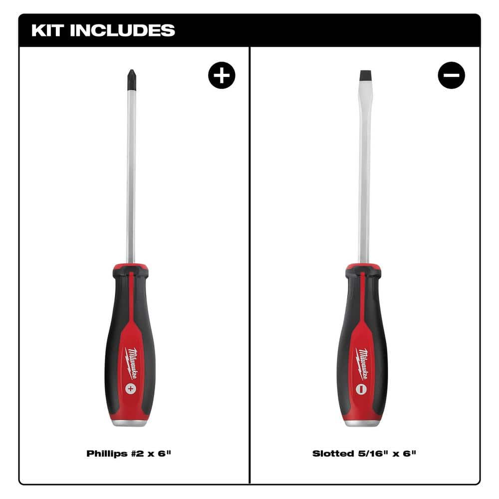 Milwaukee 2-3/8 in. Ratcheting PVC Pipe Cutter with 2pc Screwdriver Set (3-PC) (3)