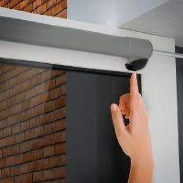 Greenstar Touch'n Hold Heavy Duty Pneumatic Screen, Storm and Security Door Closer Single Kit - White (3)