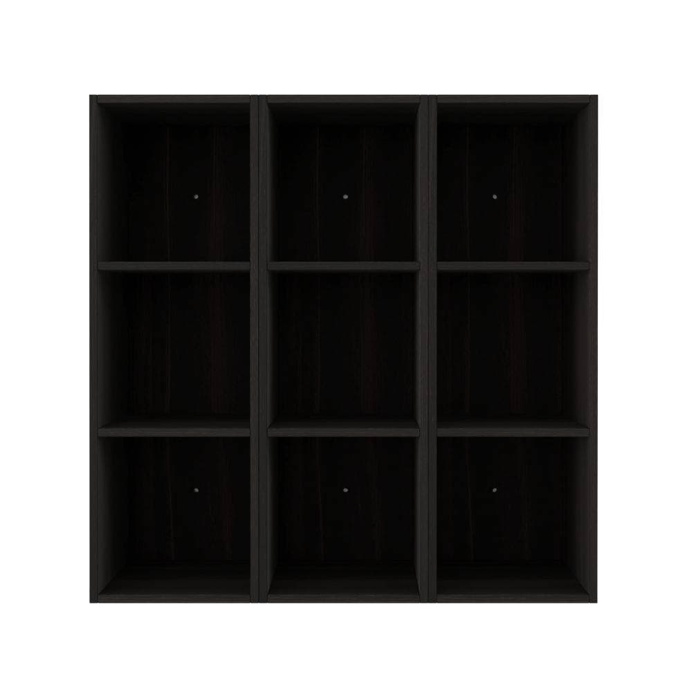 Malwee 36 in. Unassembled Plywood Bathroom Storage Wall Cabinet in Black Chestnut (2)