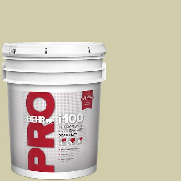 BEHR PRO 5 gal. #S340-3 Hybrid Dead Flat Interior Paint (2)