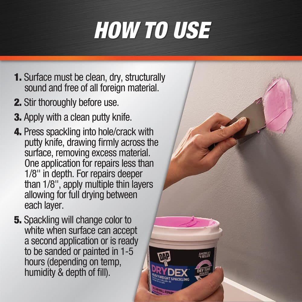 DAP DryDex Dry Time Indicator Spackling Paste (4)