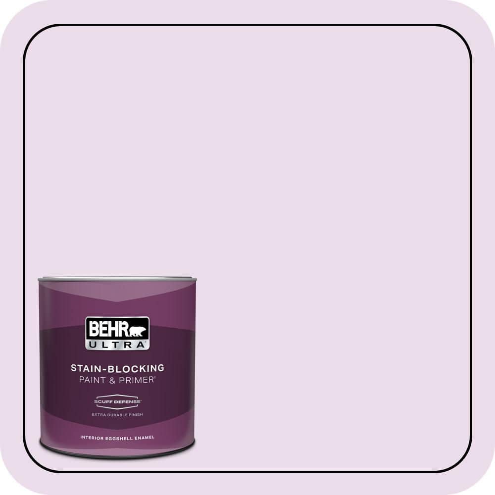 BEHR ULTRA 1 qt. #P100-1 Sprinkle Extra Durable Eggshell Enamel Interior Paint & Primer (1)
