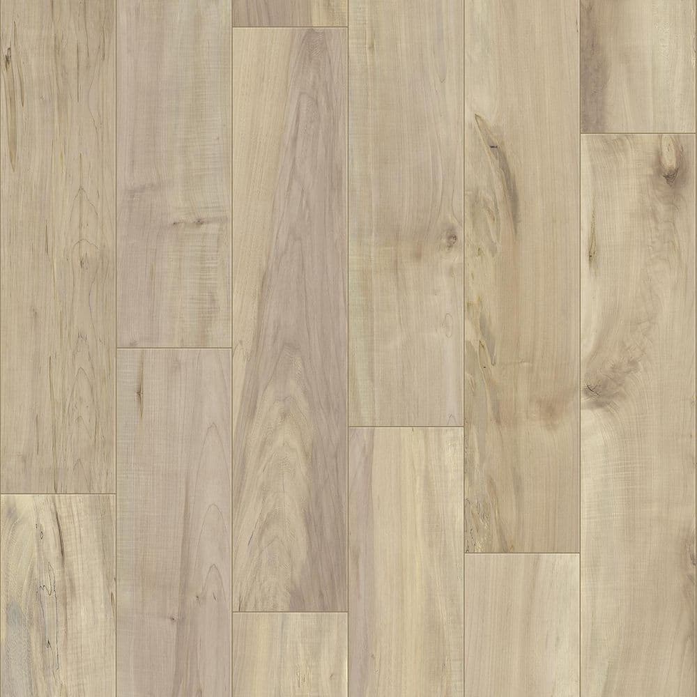 Lifeproof Mill Creek Maple 9.44 in W x 47.64 in L Waterproof Hybrid Resilient Flooring(25.01 sq. ft. /case)