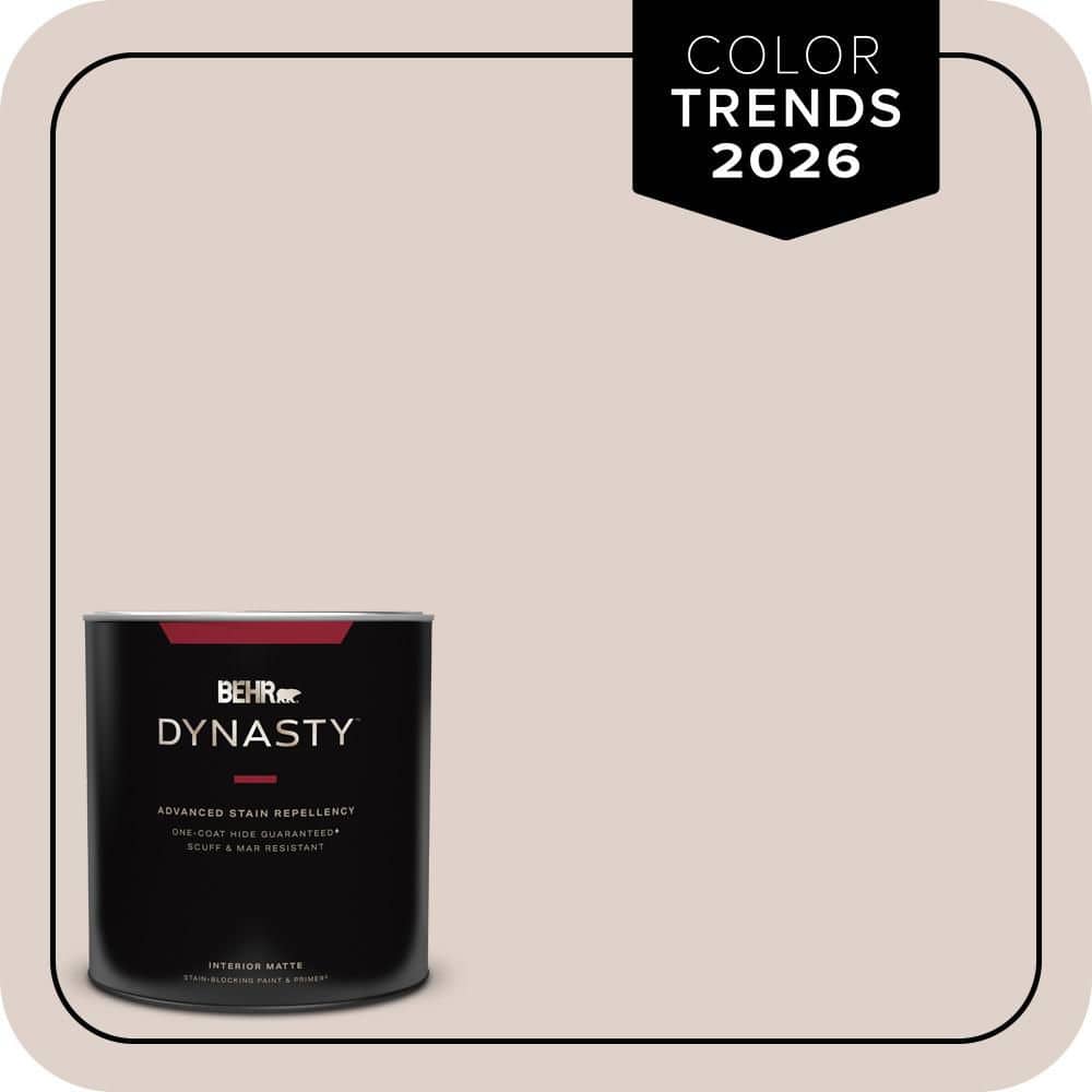 BEHR DYNASTY 1 qt. #N150-1 Mocha Ice Matte Interior Stain-Blocking Paint & Primer