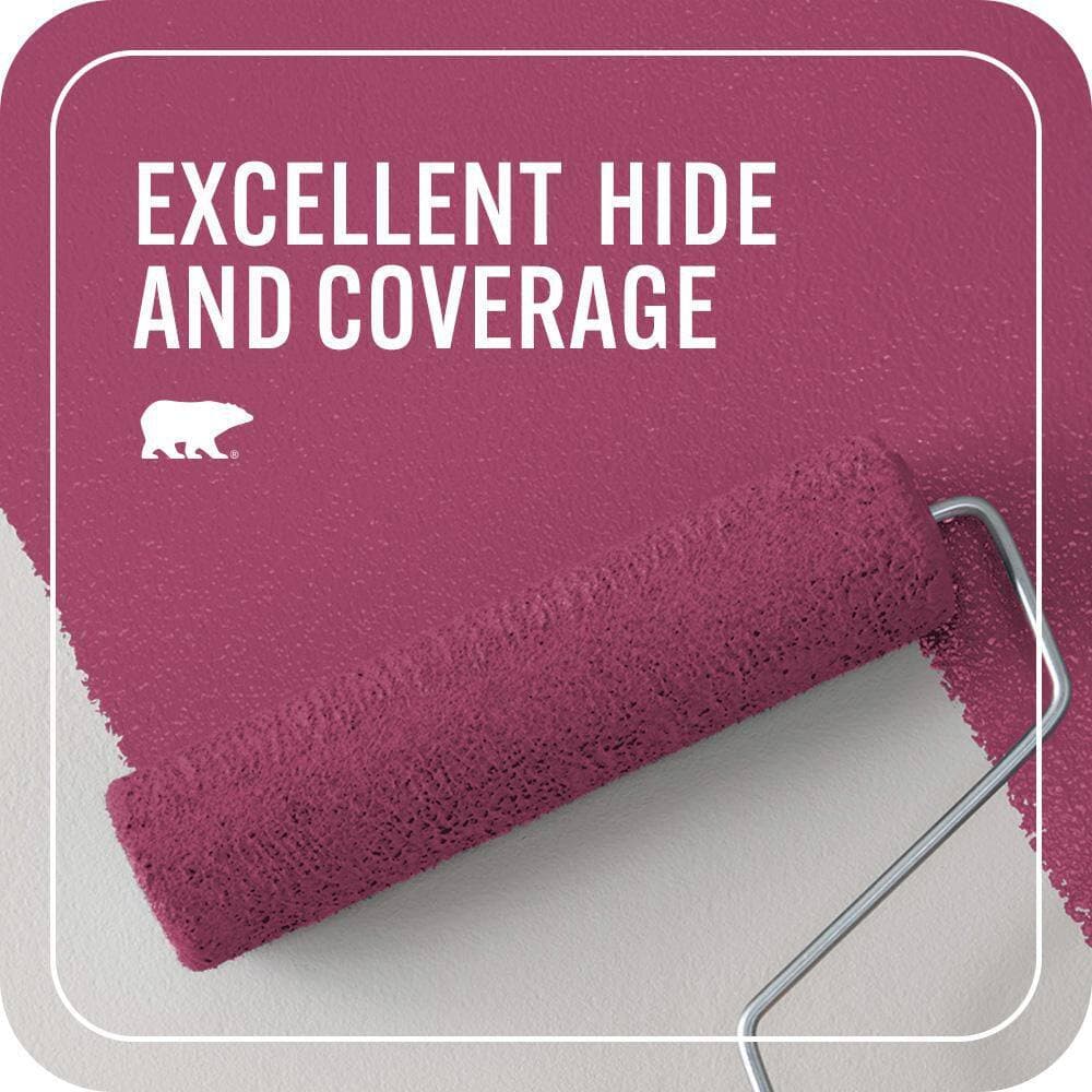 BEHR PREMIUM PLUS Home Decorators Collection #HDC-SM14-1 Fuschia Flair Enamel Interior/Exterior Paint & Primer Color Sample (4)