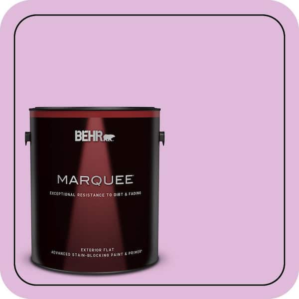 BEHR MARQUEE 1 gal. #670A-3 Posies Flat Exterior Paint & Primer (2)