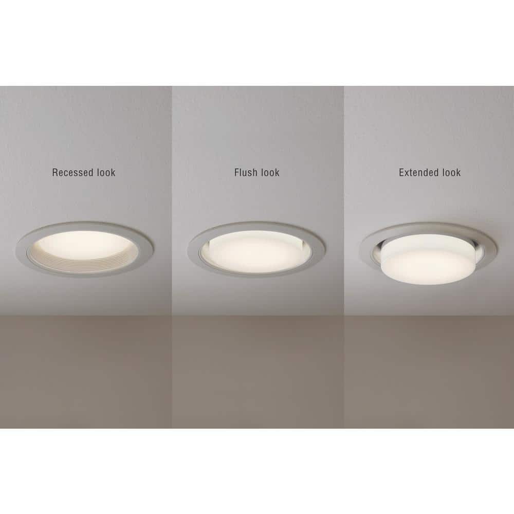 EcoSmart 75-Watt Equivalent BR40 Adjustable White Dimmable Indoor Flood LED Light Bulb Adjustable Base and Night Light (2-Pack) (4)
