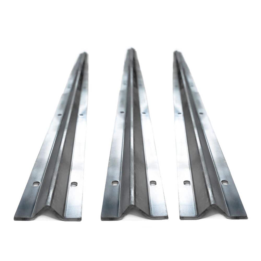 ALEKO Galvanized Steel Gate Inverted V Tracks - 18 ft.