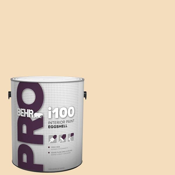 BEHR PRO 1 gal. #YL-W01 Spinning Silk Eggshell Interior Paint (2)
