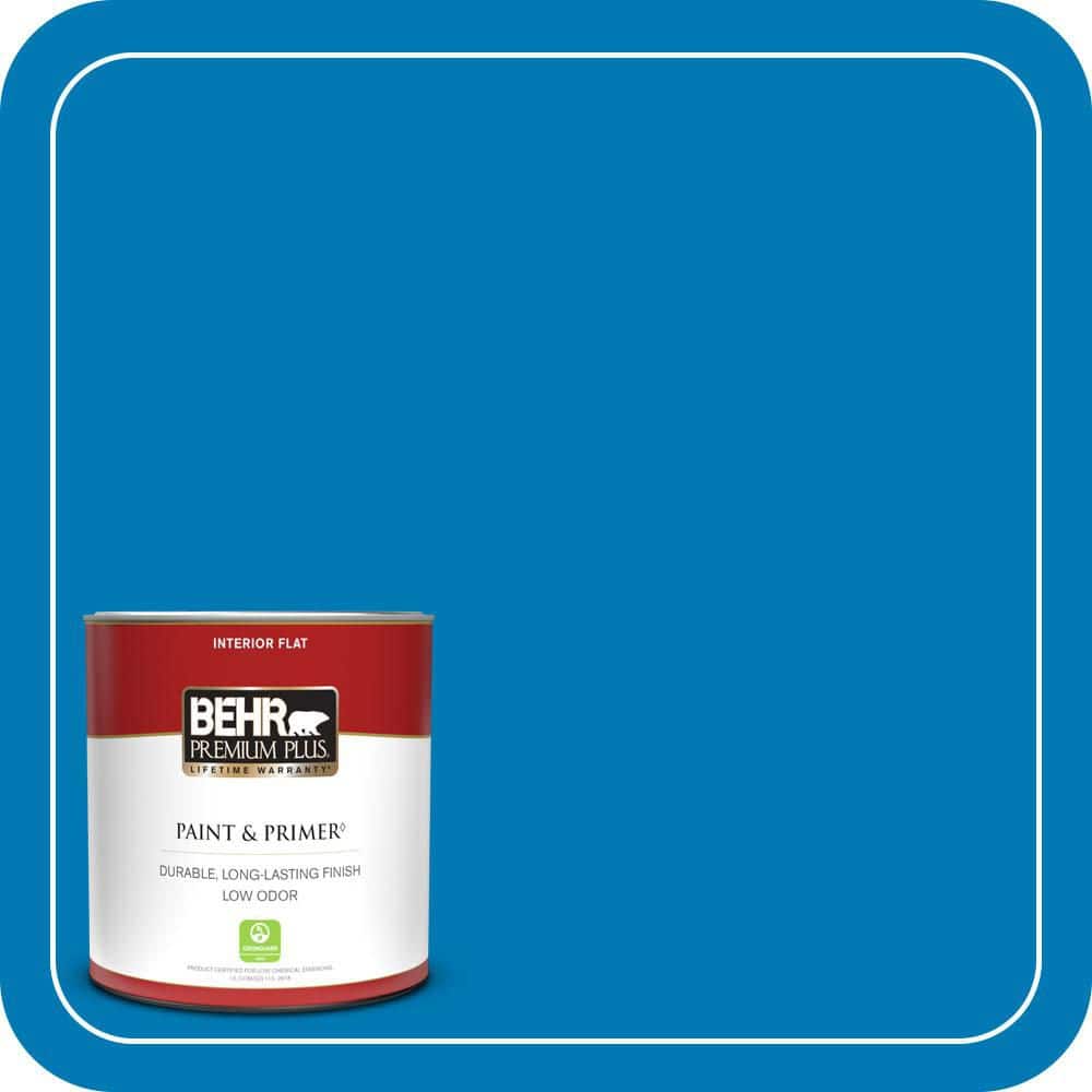 BEHR PREMIUM PLUS #P500-6 Deep River Enamel Interior/ & Primer Color Sample (1)
