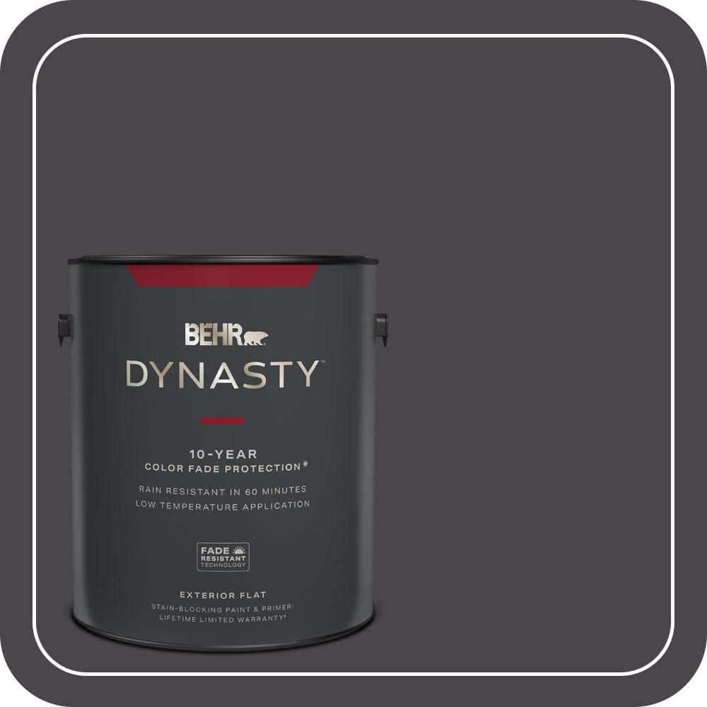 BEHR DYNASTY 1 gal. #N550-7 Catwalk Flat Exterior Stain-Blocking Paint & Primer