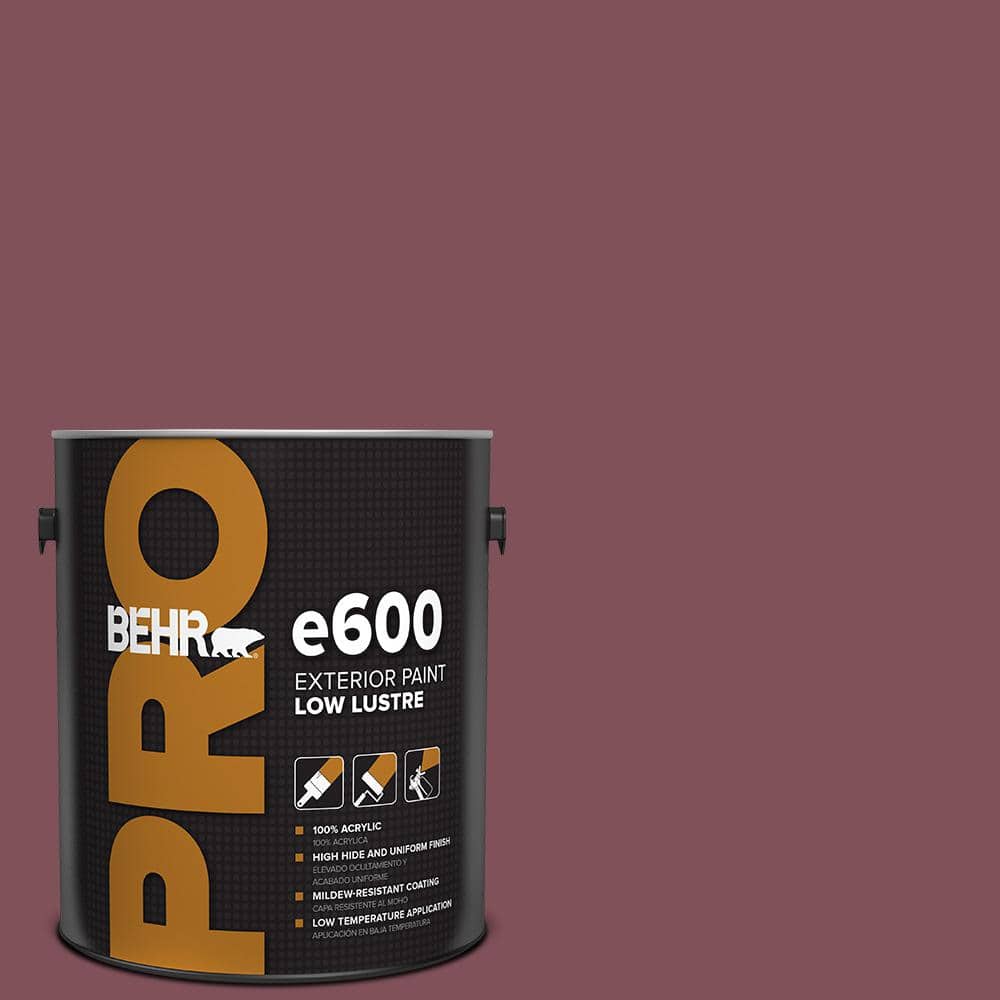 BEHR PRO 1 gal. #HDC-CL-02 Fine Burgundy Low Luster Exterior Paint