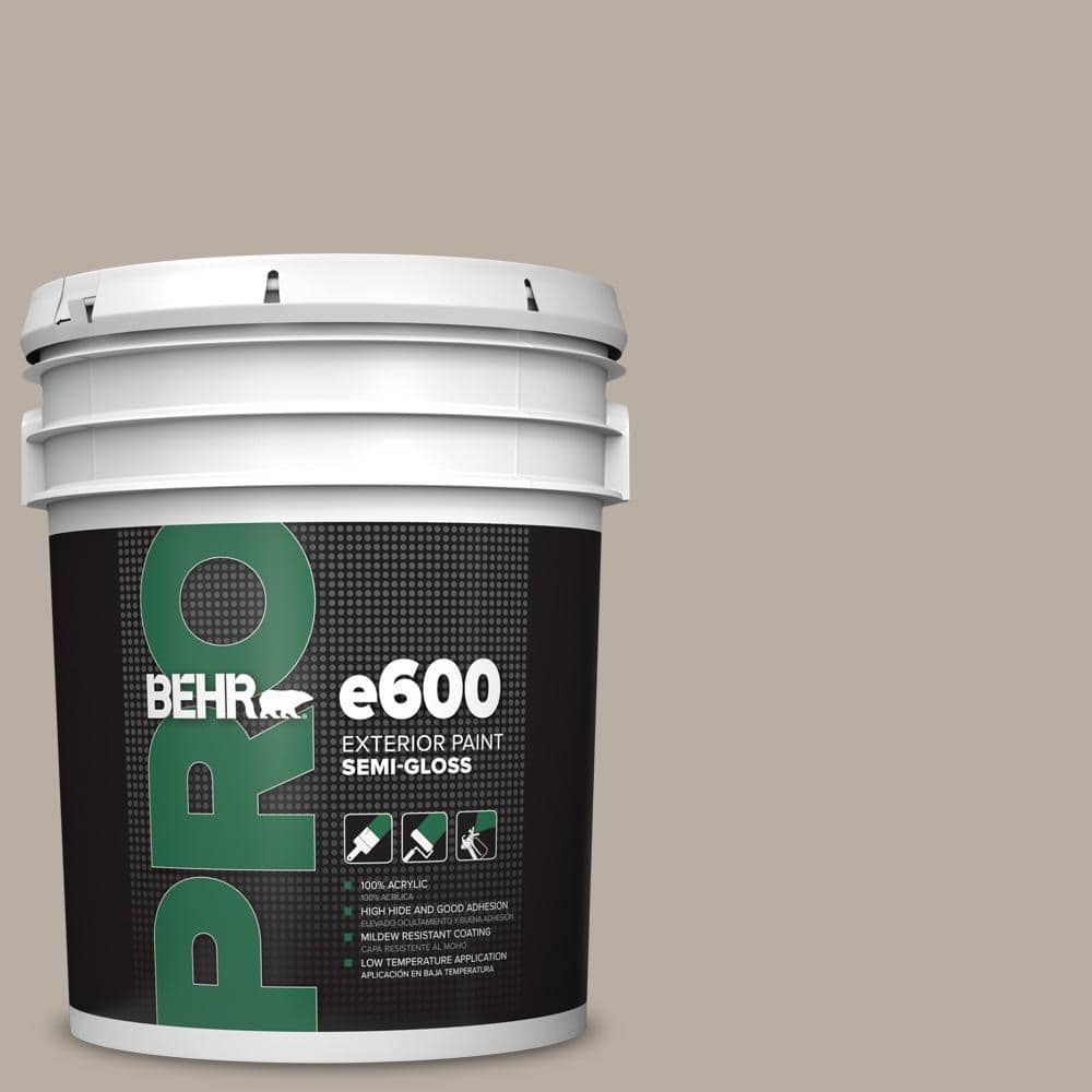 BEHR PRO 5 gal. #T18-08 Off The Grid Semi-Gloss Exterior Paint