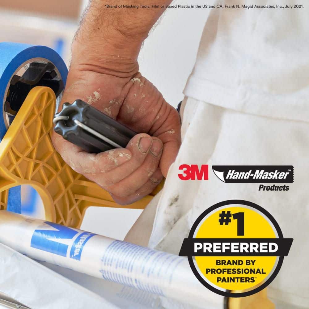 3M 99 in. x 90 ft. Advanced Masking Film (4)
