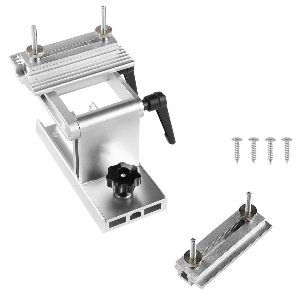SKYSHALO Adjustable Bench Grinder Tool Rest for 6 in. or 8 in. with Miter Slide for 0-2.5 in. Blades and Chisels, Replacement Jig