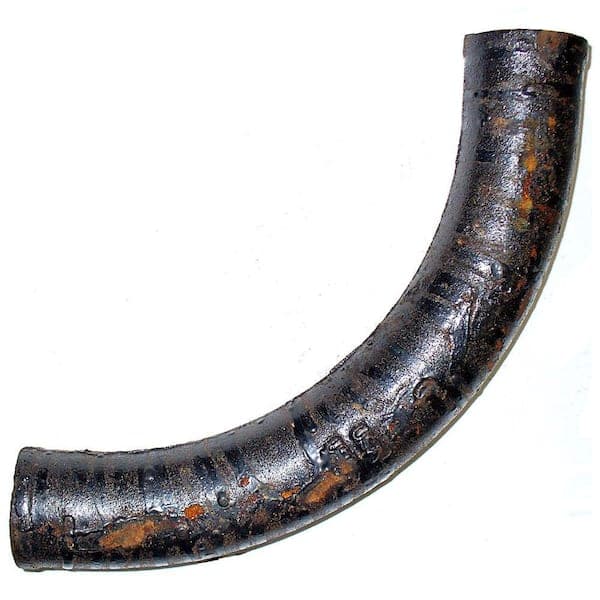 AB and I Foundry 2 in. Cast Iron 1/4 Bend Long Sweep (2)