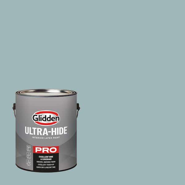 Glidden Ultra-Hide 1 gal. PPG1035-3 Blue by You Eggshell Interior Paint (2)