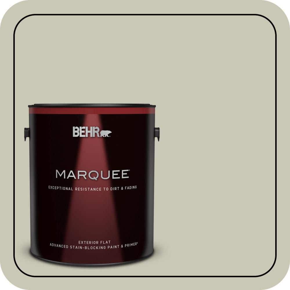 BEHR MARQUEE 1 gal. #T18-10 Wabi-Sabi Flat Exterior Paint & Primer