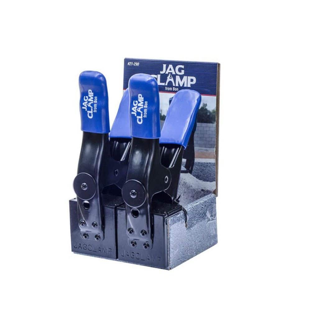 Bon Tool Steel Jag Clamps (Pair) (3)