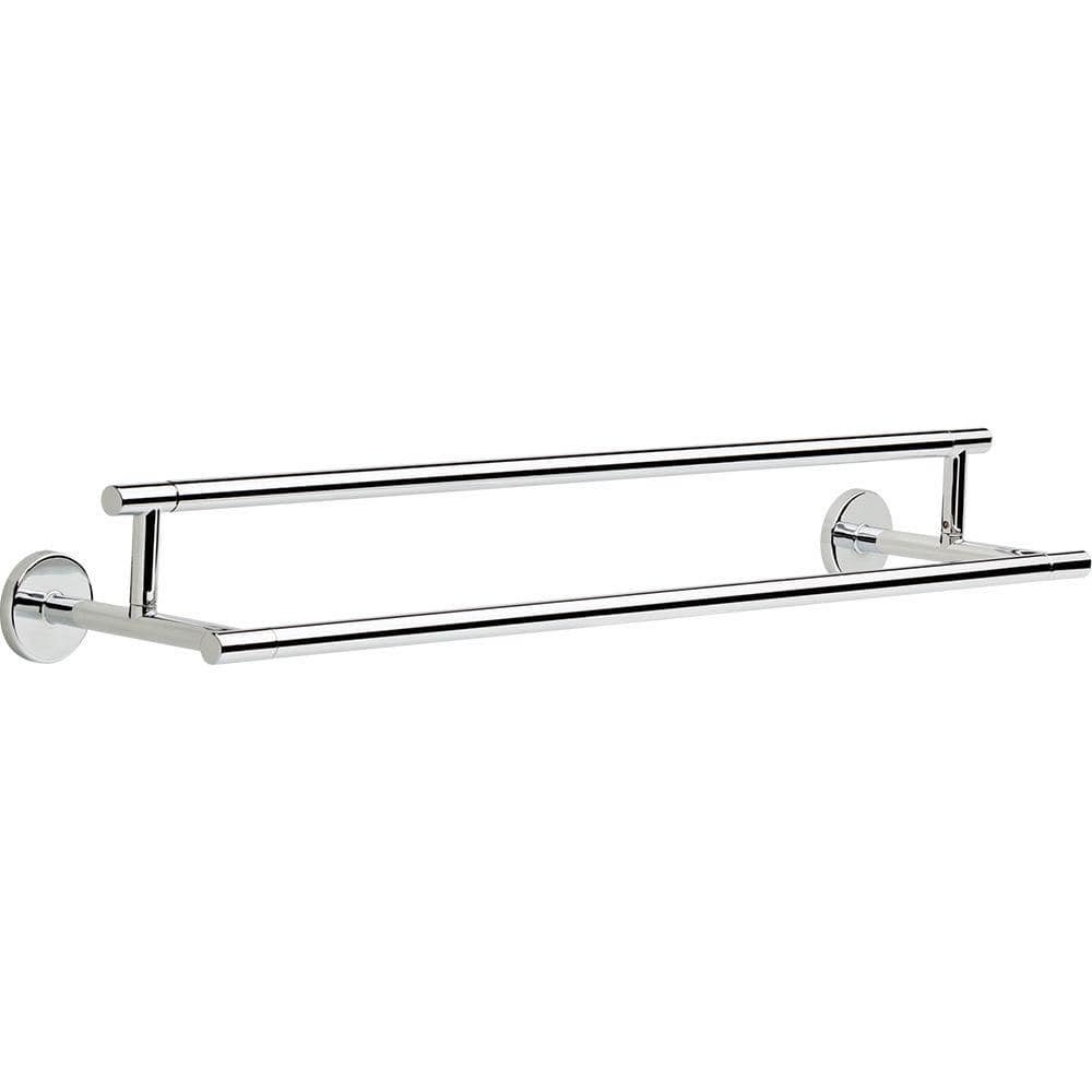 Delta Trinsic Double Wall Mount Towel Bar Bath Hardware Accessory Polished (1)