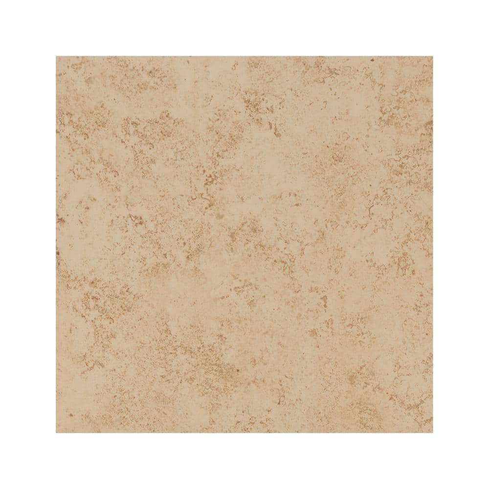 TrafficMaster Baja Gray 12 in. x 12 in. Matte Ceramic Floor and Wall Tile (1 sq. ft./Each) (4)