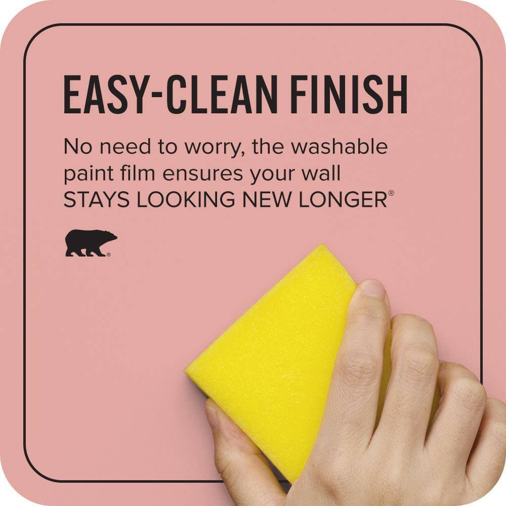 BEHR ULTRA 1 gal. #MQ4-03 Coral Fountain Extra Durable Eggshell Enamel Interior Paint & Primer (4)