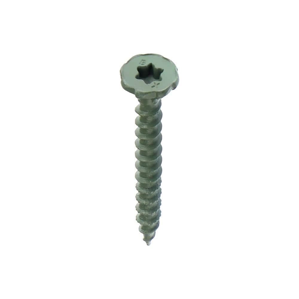 Backer-On #9 x 1-5/8 in. Star Drive Serrated Head Cement Board Screws (140-Pack) (3)
