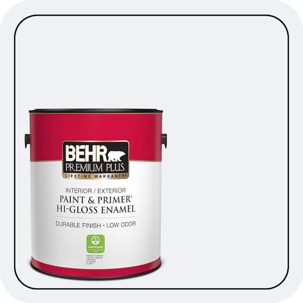 BEHR PREMIUM PLUS #BL-W10 Maui Mist Flat & Primer (3)