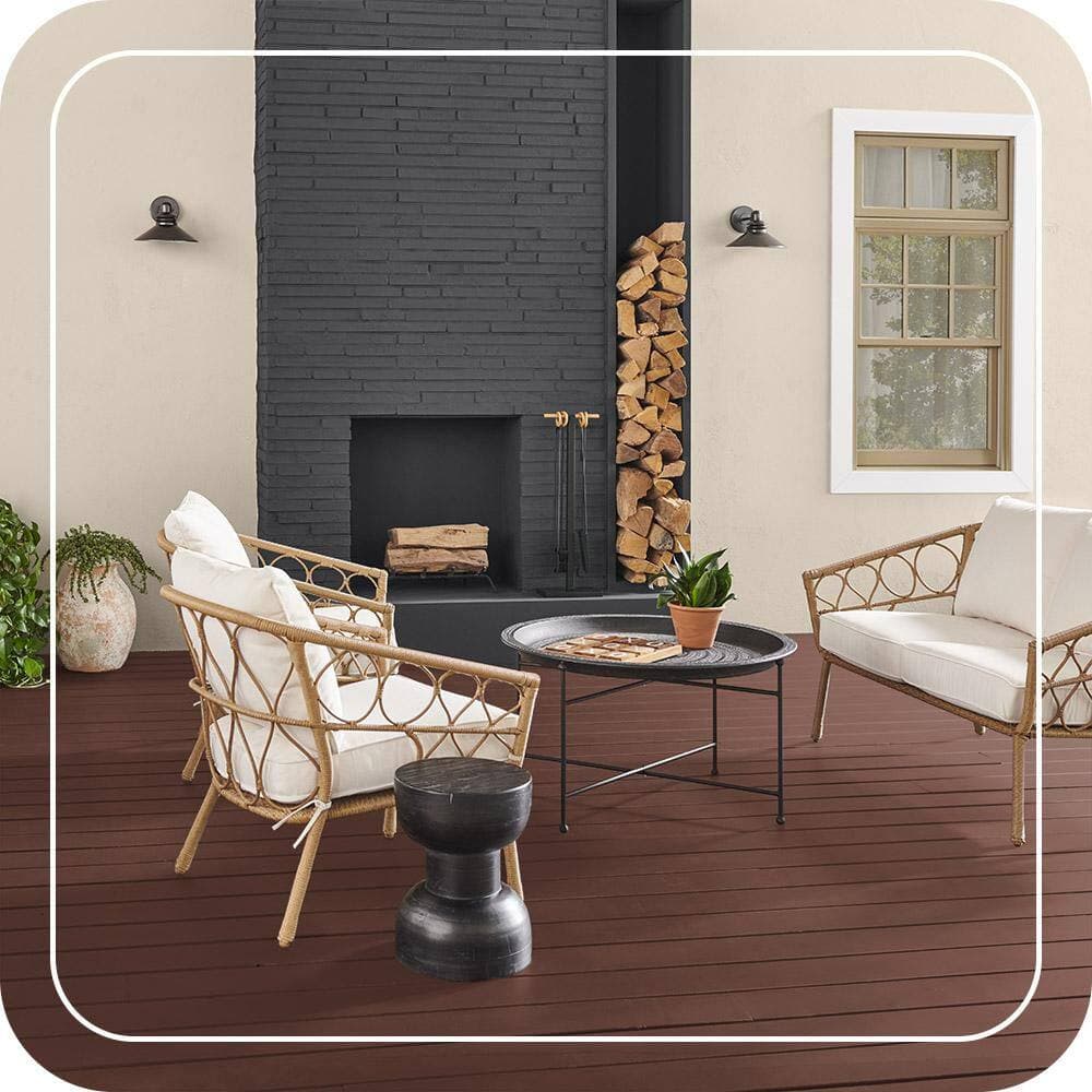 BEHR DECKplus #S170-7 Color Waterproofing Exterior Wood Stain (4)