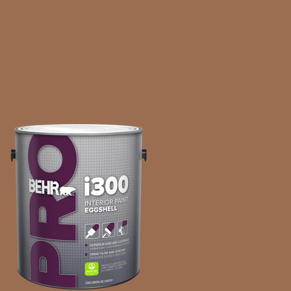 BEHR PRO 1 gal. #PMD-88 Sorrel Brown Eggshell Interior Paint