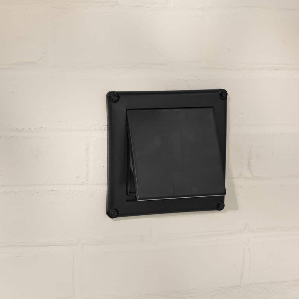 Shelter Flush Mount VentGuard with Collar in Black (1 Unit) (2)