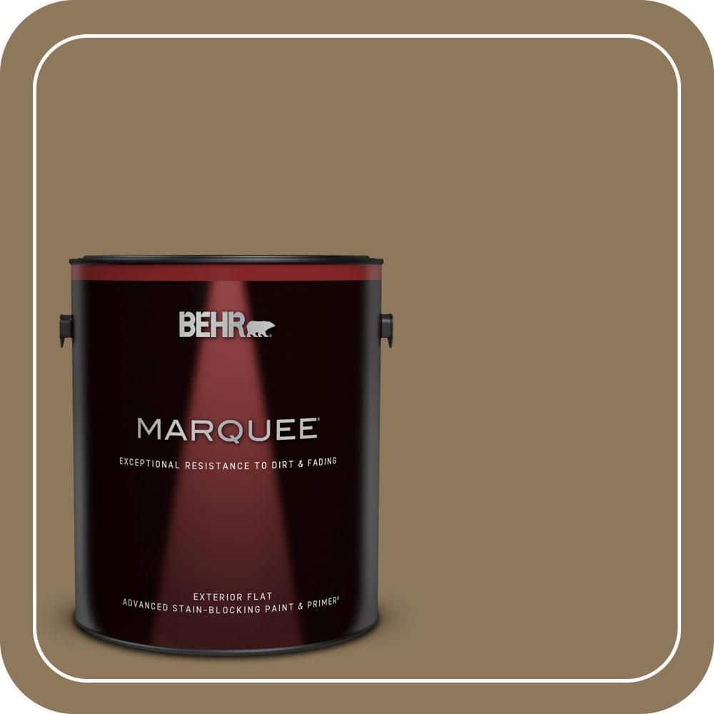 BEHR MARQUEE 1 gal. #N300-6 Archaeological Site Flat Exterior Paint & Primer