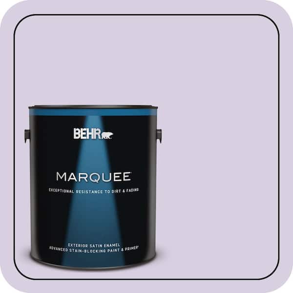BEHR MARQUEE 1 gal. #M560-2 Fanciful Satin Enamel Exterior Paint & Primer (2)