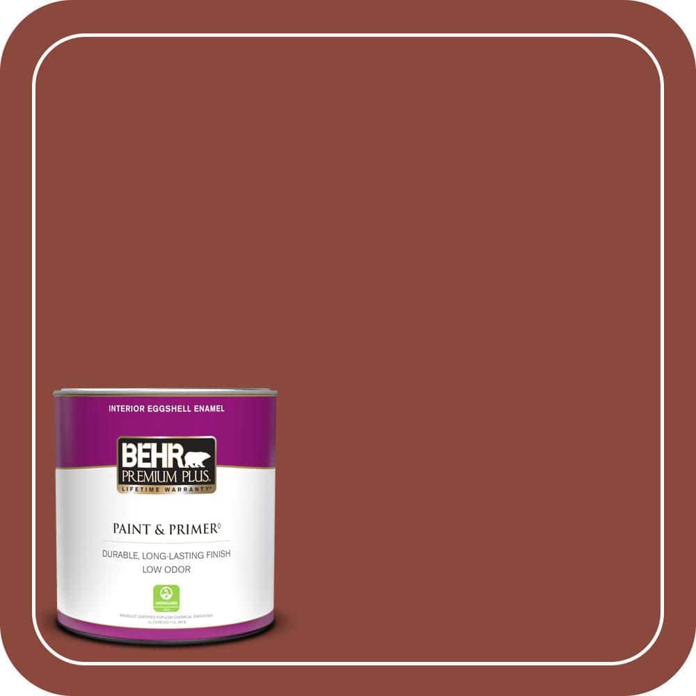 BEHR PREMIUM PLUS #PPF-30 Deep Terra Cotta Enamel Low Odor & Primer (1)