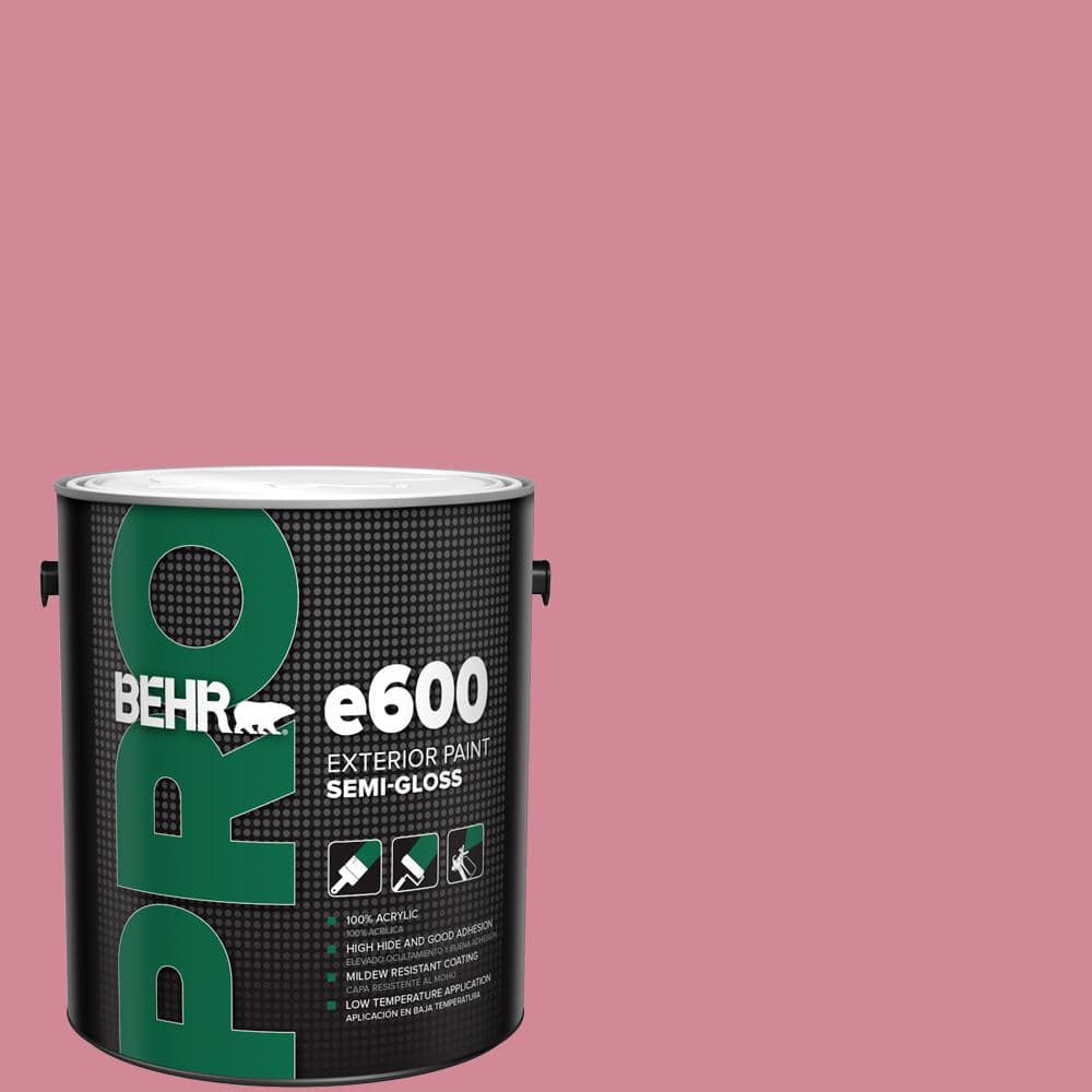 BEHR PRO 1 gal. #M140-4 Fruit Cocktail Semi-Gloss Exterior Paint