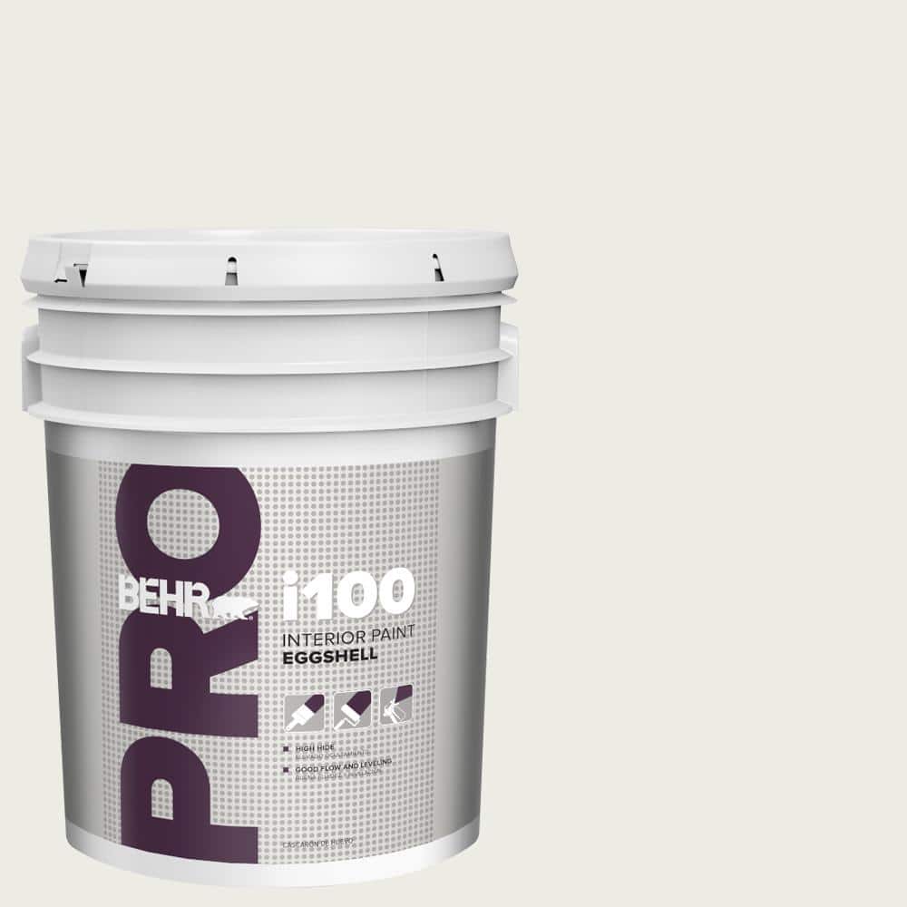 BEHR PRO 5 gal. #BWC-20 Melting Icicles Eggshell Interior Paint