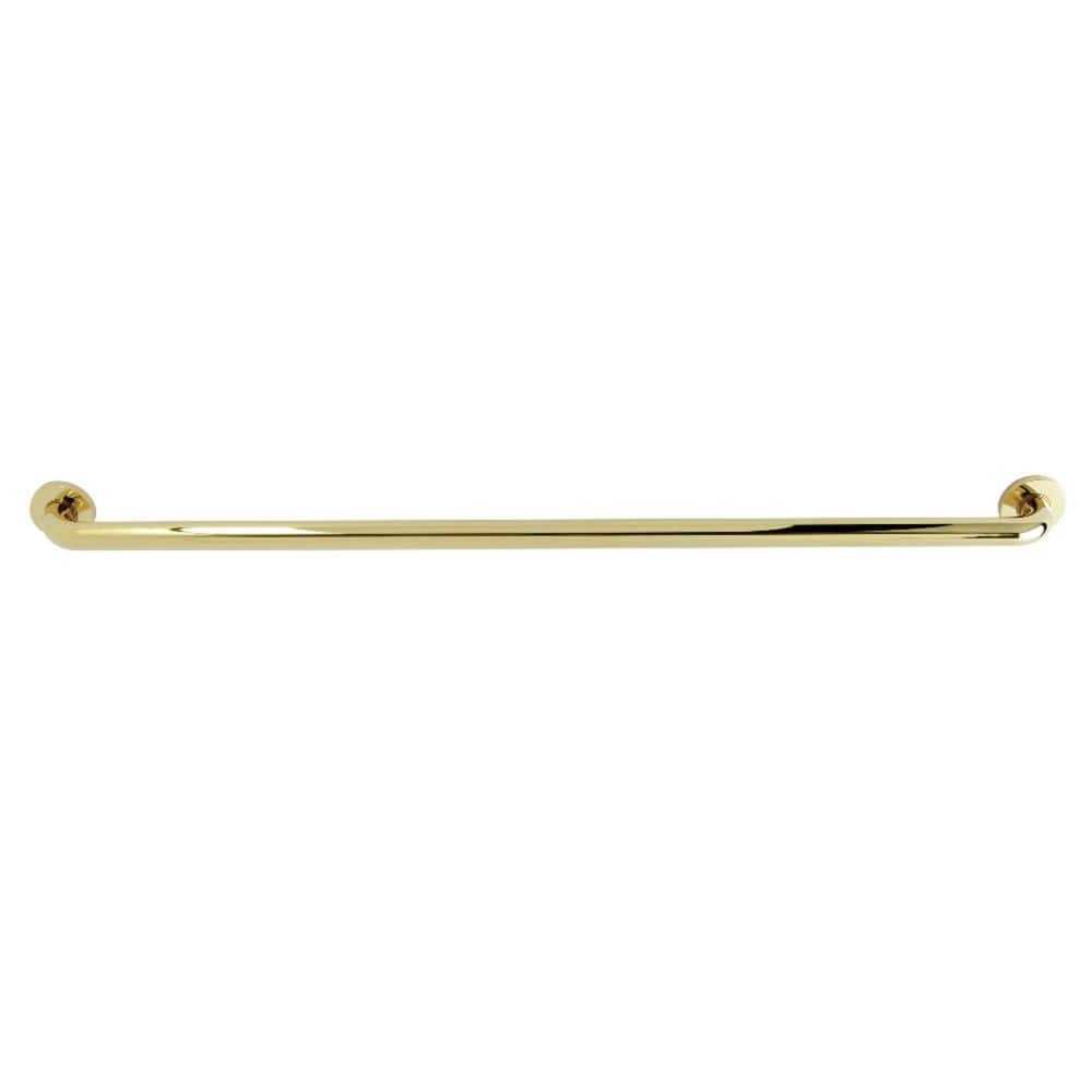 Kingston Brass Meridian 44.81 in. x 3.0 in. Grab Bar in Polished Brass (1)