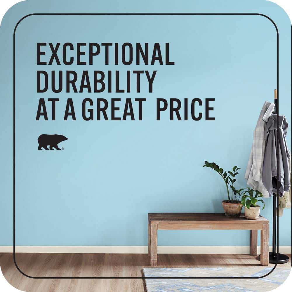 BEHR PREMIUM PLUS #M480-3 Bengal Blue Flat EcoMix Plant-Based & Primer (4)