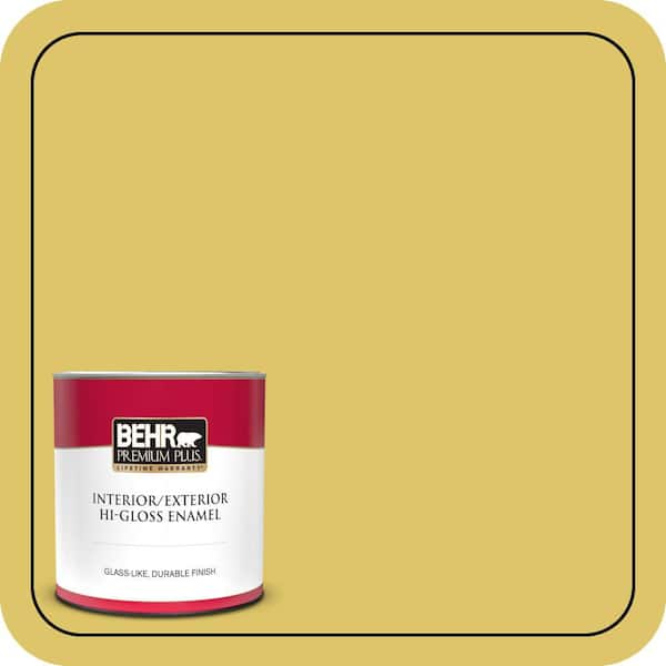 BEHR PREMIUM PLUS #380D-5 California Dreaming Enamel Interior/Exterior Paint & Primer Color Sample (4)